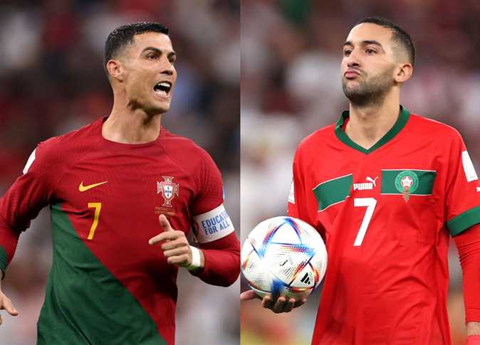 تابع مباراة المغرب ضد البرتغال 0/1 فى كأس العالم  الشوط الثانى حكيم زياش يضيع الهدف الثانى للمغرب