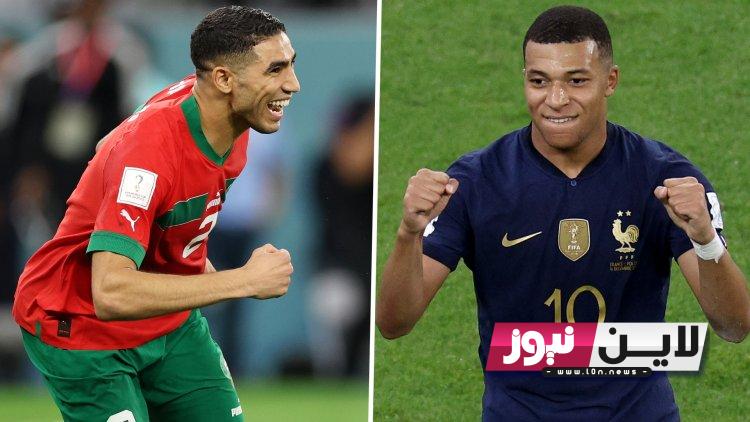 “NOW” تردد قناة بين سبورت لمشاهدة الشوط الاول من مباراة المغرب ضد فرنسا0/0 فى نصف نهائي كاس العالم 2022 بصورة 4K