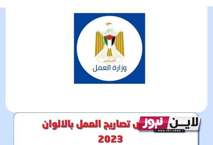 LINK فحص تصاريح العمل غزة لشهر يوليو 2023 من وزارة العمل في فلسطين mol.pna.ps