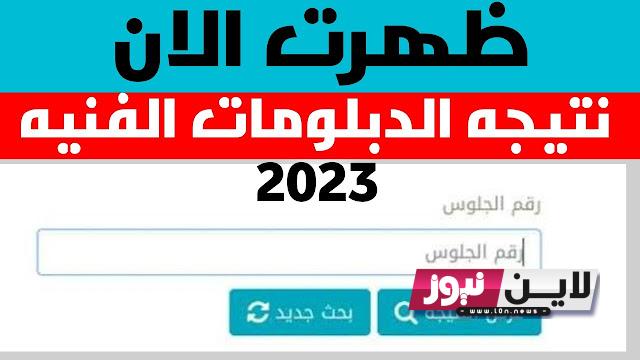 نتيجة الدبلومات الفنية 2023 برقم الجلوس الدقهليه عبر بوابة التعليم الفني