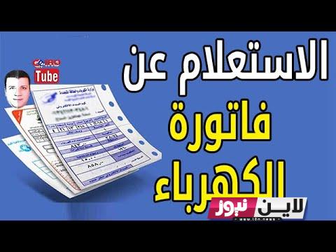 برقم العداد.. رابط الاستعلام عن فاتورة الكهرباء 2023 برقم العداد عبر moee.gov.eg بالخطوات إلكترونيًا