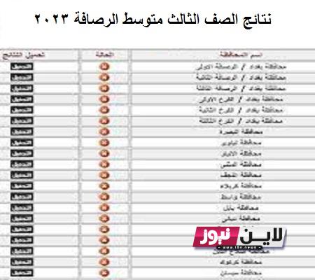 إستعلم الأن || نتائج الصف الثالث متوسط الرصافة 2023 موقع نتائجنا الوزاري من خلال epedu.gov.iq