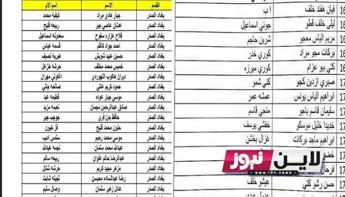 استخرج الان.. كشوفات اسماء المشمولين بالرعاية الاجتماعية 2023 PDF عبر منصة مظلتي