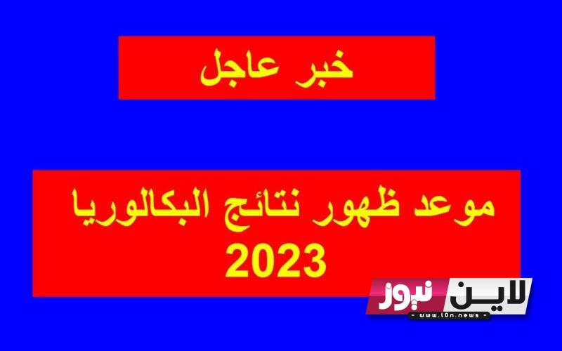 “Results now” نتائج امتحان شهادة البكالوريا 2023 عبر موقع الديوان الوطني للامتحانات والمسابقات