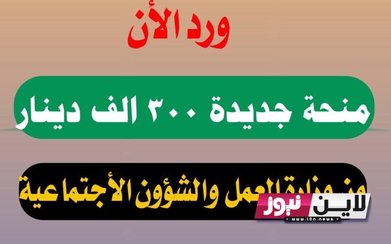 منحة وزارة العمل والشؤون الاجتماعية ٣٠٠ ألف 2023 كشوفات اسماء المشمولين بالرعاية الاجتماعية الوجبة التاسعة في العراق