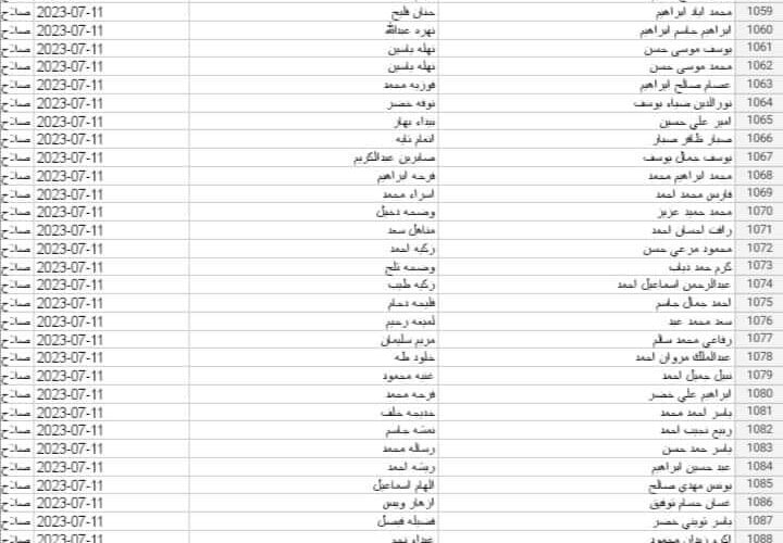 PDF لينك شغال الاستعلام عن الرعاية الاجتماعية الوجبة الأخيرة العراق 2023 منصة مظلتي وشروطها وزارة العمل العراقية 