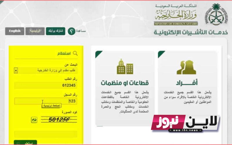 الاستعلام عن طلب زيارة عائلية 1444 في المملكة العربية السعودية من خلال الرابط visa.mofa.gov.sa