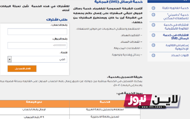 الاستعلام عن فاتورة الكهرباء 2023 برقم العداد عبر موقع وزارة الكهرباء والطاقة المتجددة