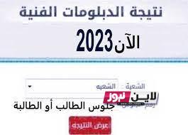 رابط نتيجة الدبلومات الفنية 2023 برقم الجلوس لجميع التخصصات emis.gov.eg