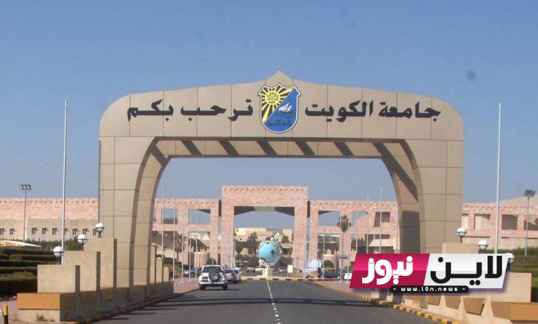 موقع نتائج قبول جامعة الكويت 2023 – 2024 الفصل الاول برقم التسجيل عبر بوابة القبول المركزى الموحد