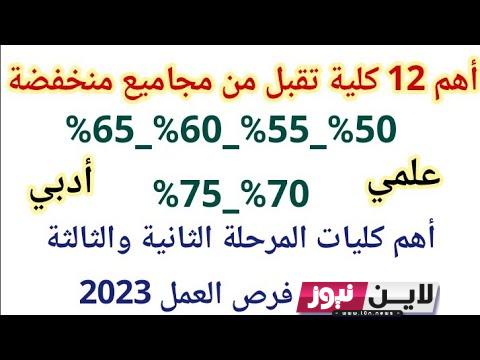 شوف كليتك: تنسيق الكليات علمى علوم 2023 بالنسب المئوية بعد اعلان الحد الادنى للمرحلة الاولى وكيفية تسجيل الرغبات