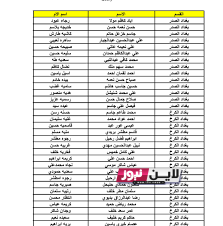 رابط officially اسماء الرعاية الاجتماعية الوجبة التاسعة pdf صلاح الدين كشوفات اسماء المشولين عبر منصة مظلتي