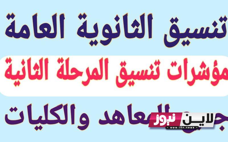 موعد اعلان نتيجة المرحلة الثانية 2023 بعد غلق التسجيل ومؤشرات القبول.. التعليم العالي توضح التفاصيل