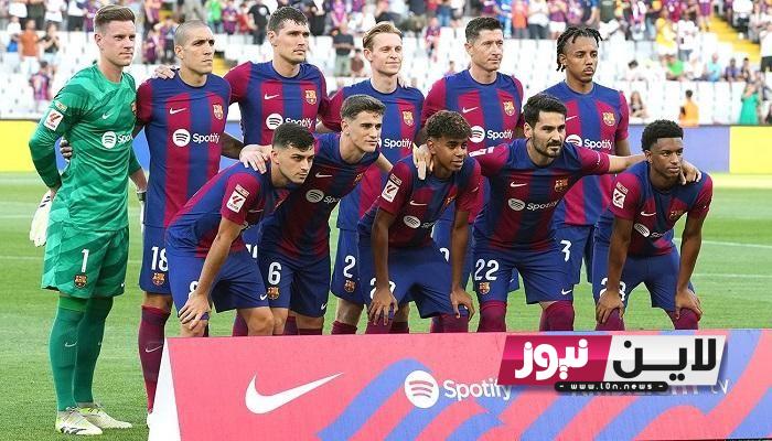 قائمة القنوات الناقلة لمباراة برشلونة وأوساسونا اليوم 3/9/2023 في الدوري الإسباني 2023