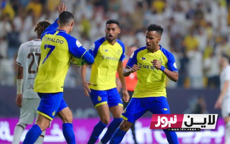 استقبل حالا.. جميع القنوات الناقلة لمباراة النصر والحزم اليوم السبت 2/9/2023 في دورى روشن السعودي