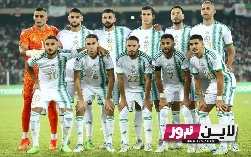 جميع القنوات الناقلة لمباراة الجزائر اليوم مجانا في كأس الأمم الأفريقية 2024 والتشكيل المتوقع