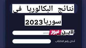 هنا.. نتائج البكالوريا 2023 سوريا حسب الاسم لجميع التخصصات عبر موقع وزارة التربية السورية moed.gov.sy