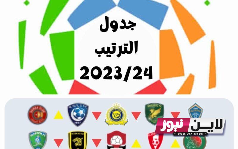 ترتيب الدوري السعودي 2023 – 2024 بعد انتهاء الجولة الخامسة وجدول ترتيب هدافي دوري روشن