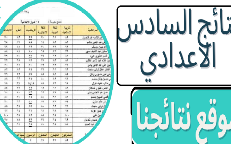 “موقع نتائجنا” رابط الاستعلام عن نتائج السادس الاعدادي 2023 دور ثاني pdf بالعراق من موقع وزارة التربية 