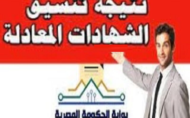 الآن.. رابط الاستعلام عن نتيجة تنسيق الشهادات المعادلة 2023-2024 (العربية والأجنبية) موقع التنسيق الالكتروني