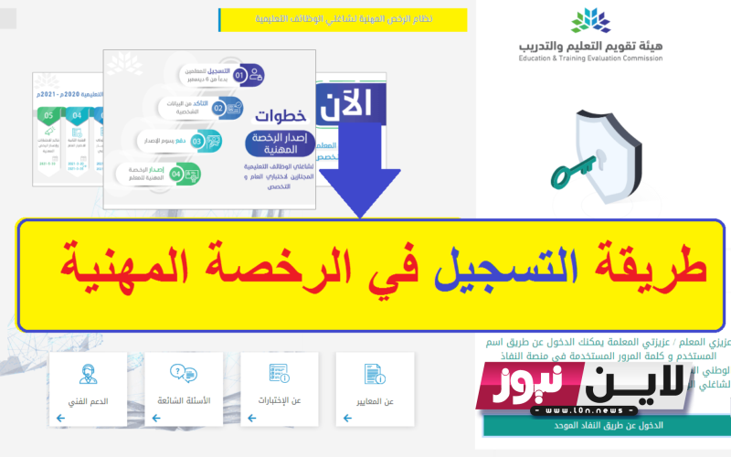 Link التسجيل في اختبار الرخصة المهنية للمعلمين 1445 عبر etec.gov.sa ومعرفة تكلفة وتاريخ اجتياز الامتحان العام والتخصصي