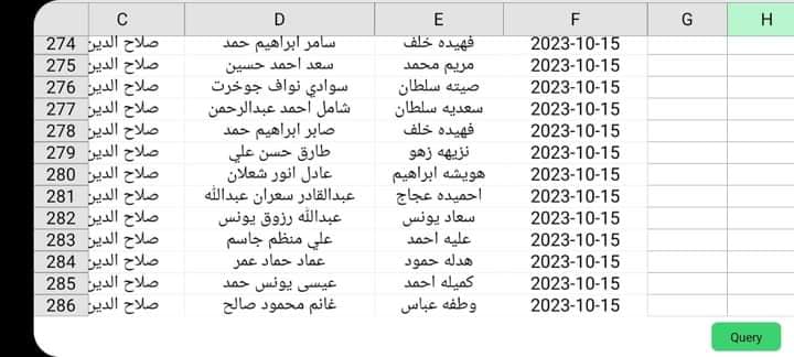 PDF الان اعلان اسماء المشمولين في الرعاية الاجتماعية 2023 الدفعة السادسة عبر مظلتي موقع وزارة العمل العراقية اسماء تاريخ مراجعة/15/ 10 /2023