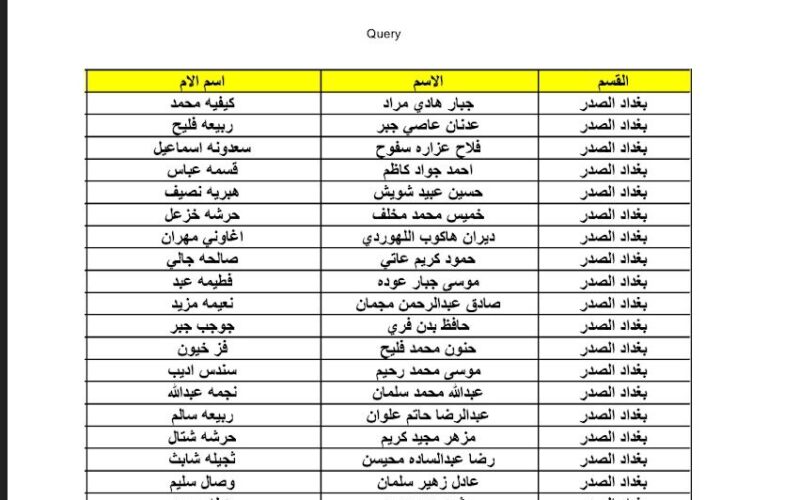 molsa.gov.iq رابط كشوفات اسماء المشمولين فى الرعاية الاجتماعية بالعراق 2023-2024 من موقع وزارة العمل العراقية وجبة 9