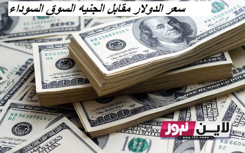 “الدولار في الطالع” سعر الدولار مقابل الجنيه السوق السوداء اليوم الثلاثاء 24/10/2023 في مصر