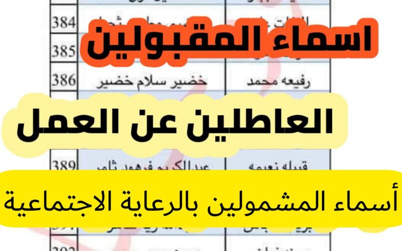 Pdf منصة مظلتي اسماء المشمولين بالرعاية الاجتماعية 2023 تحديث كشوفات الرعاية الاجتماعية الجديدة