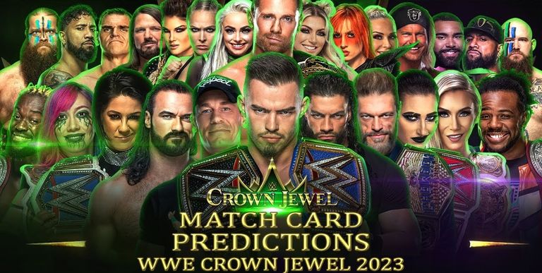 تذاكر كراون جول CROWN JEWEL 2023 والقنوات الناقلة المفتوحة والمشفرة على كل الأقمار الصناعية