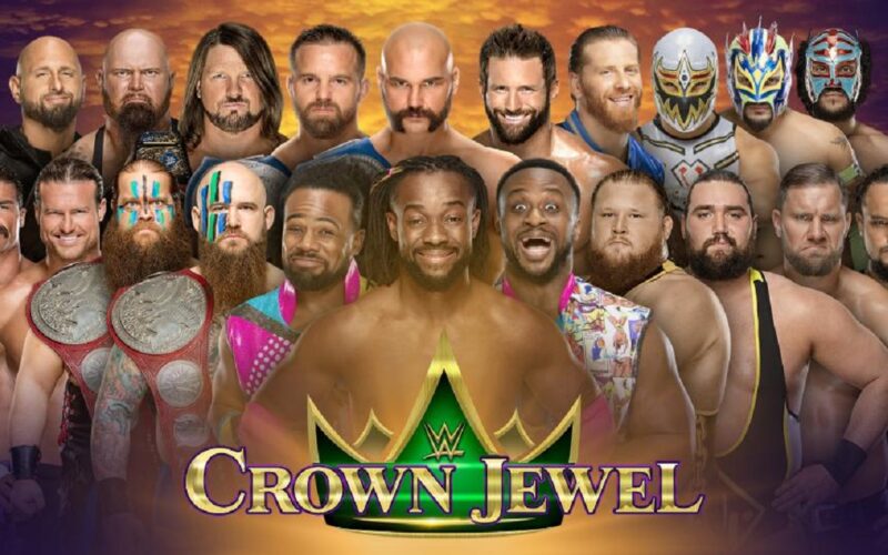 متى موعد عرض كراون جول 2023 WWE Crown Jewel في موسم الرياض بالسعودية والقنوات الناقلة بجودة HD