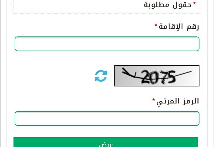 رابط الاستعلام عن صلاحية الإقامة برقم الإقامة 1445 عبر موقع التأشيرات الالكترونية visa.mofa.gov.sa